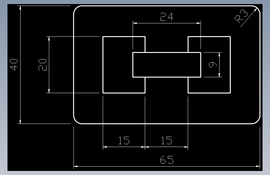 CAD练习题 作业 1-20