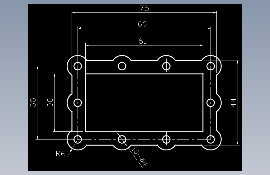 CAD练习题 作业 1-36