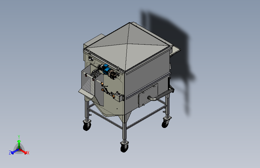 滚筒洗衣机（PROE设计）