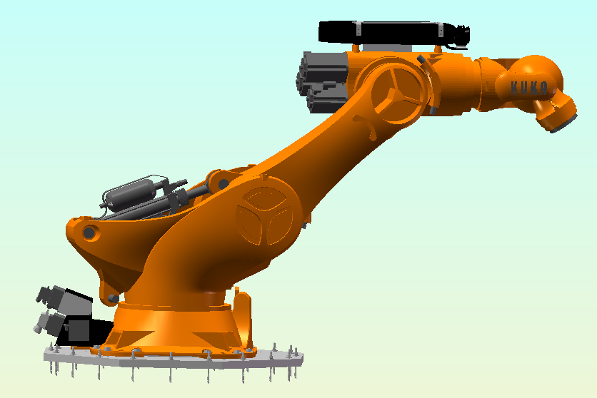 KUKA KR 1000 titan机器人SolidWorks三维模型