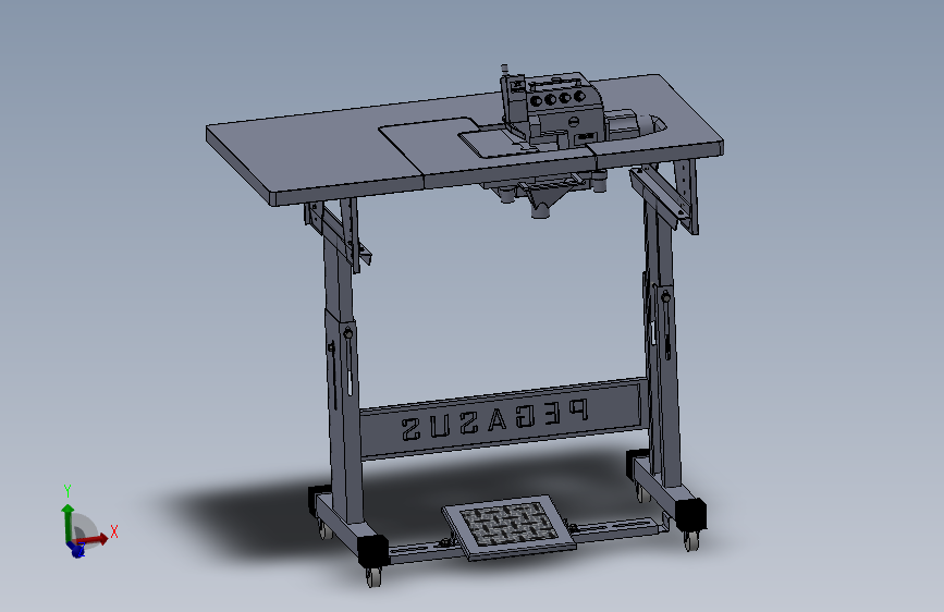 飞马缝纫机模型333097