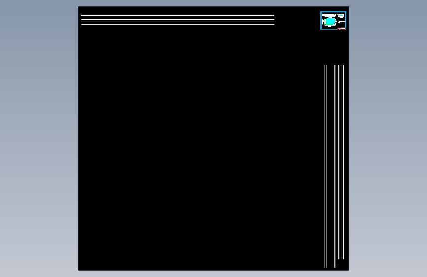 简单的污水处理厂CAST工艺平面及剖面图1040032