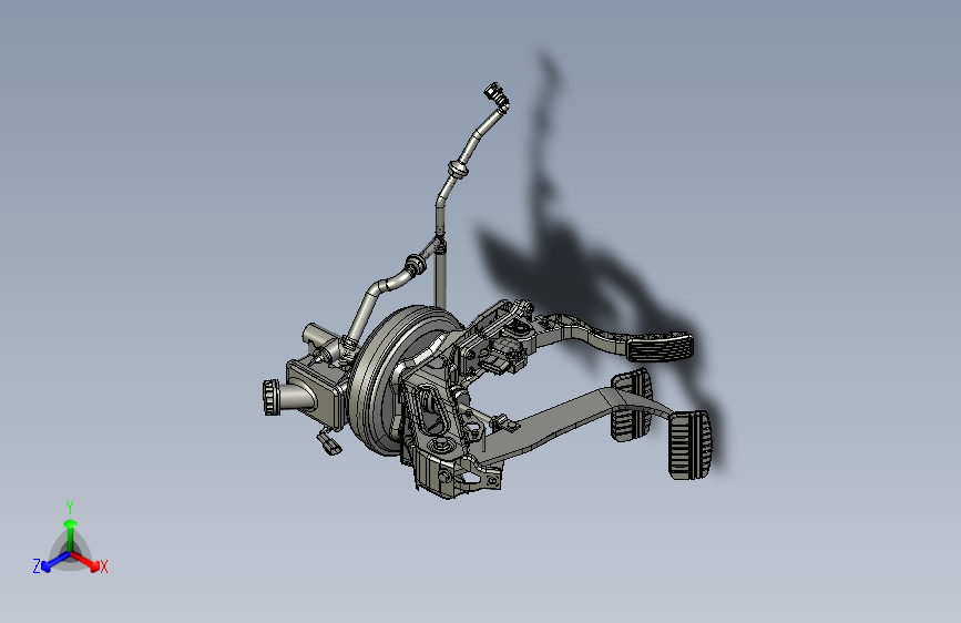 真空助力器制动踏板1309160
