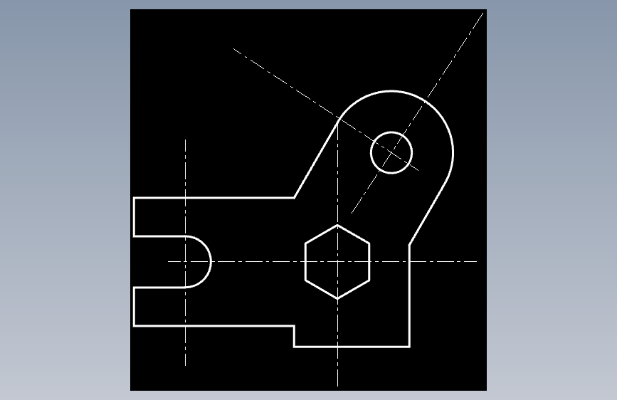 CAD练习题 作业 2-19