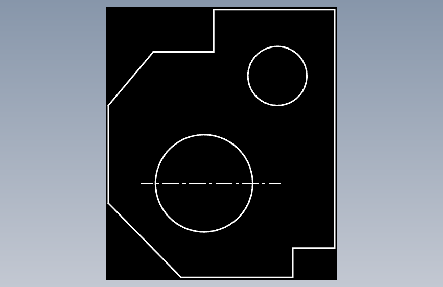 CAD练习题 作业 2-21