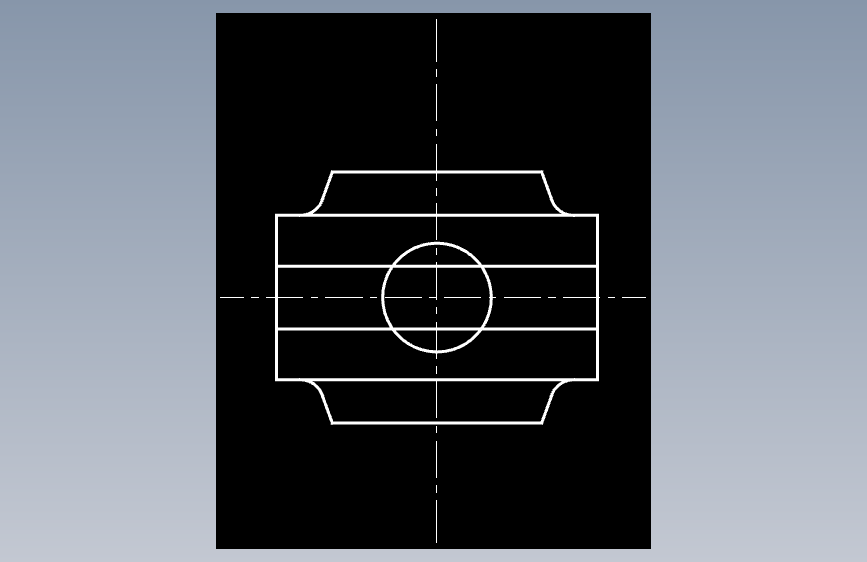CAD练习题 作业 2-24