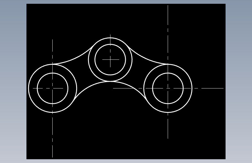 CAD练习题 作业 2-26