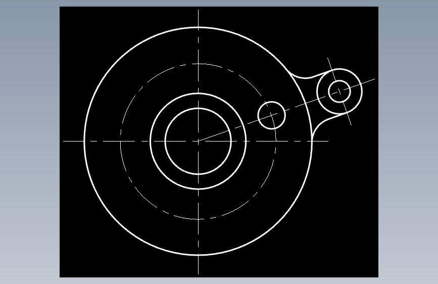 CAD练习题 作业 2-27
