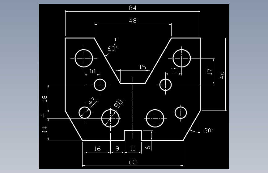 CAD练习题 作业 2-5
