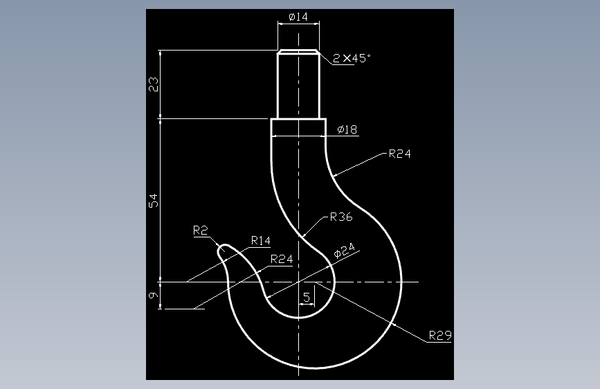 CAD练习题 作业 3-6