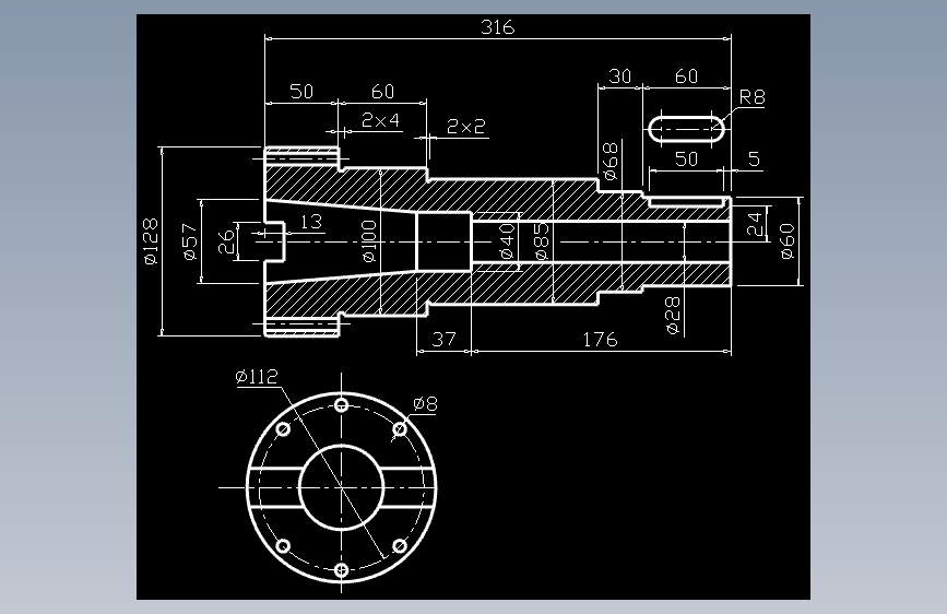 CAD练习题 作业 8-10