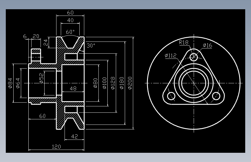 CAD练习题 作业 8-11