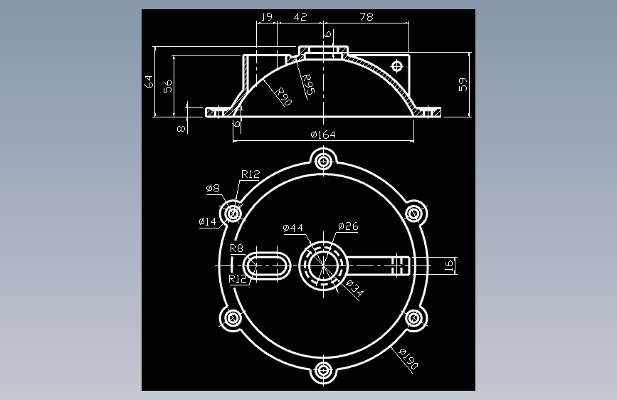 CAD练习题 作业 8-13