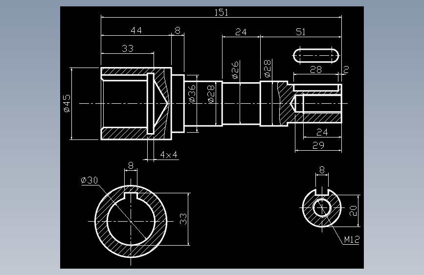 CAD练习题 作业 8-2