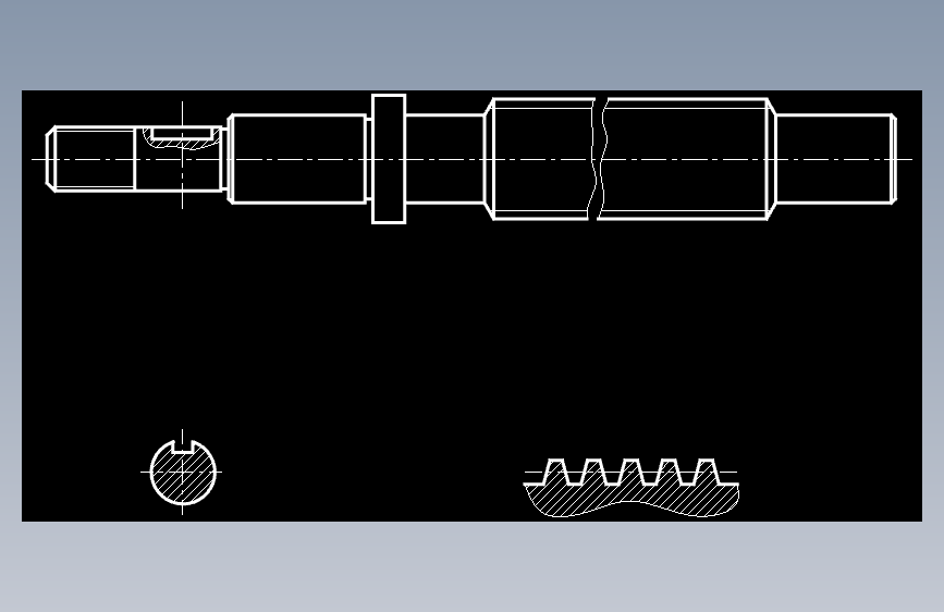CAD练习题 作业 7-28