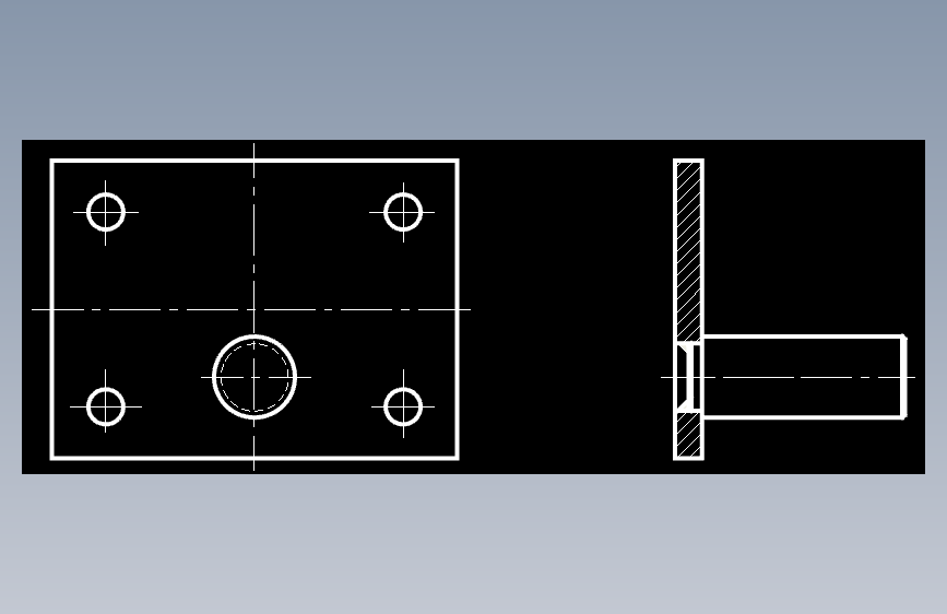 CAD练习题 作业 9-5-5