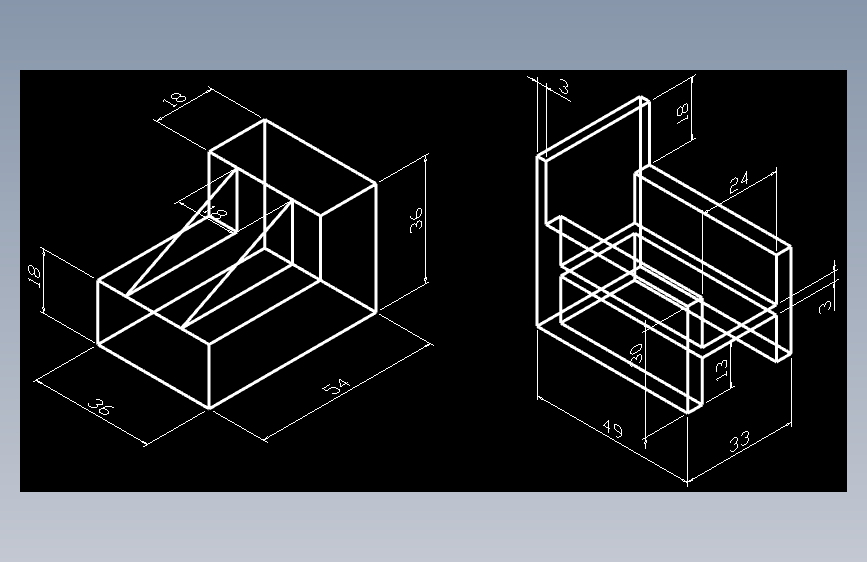 CAD练习题 作业 13-3