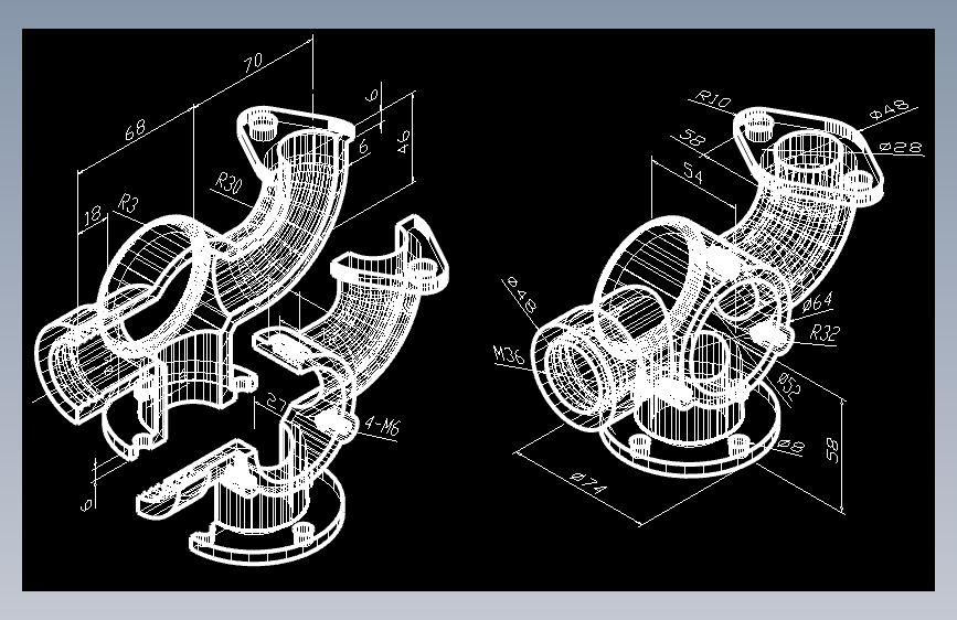 CAD练习题 作业 15-11