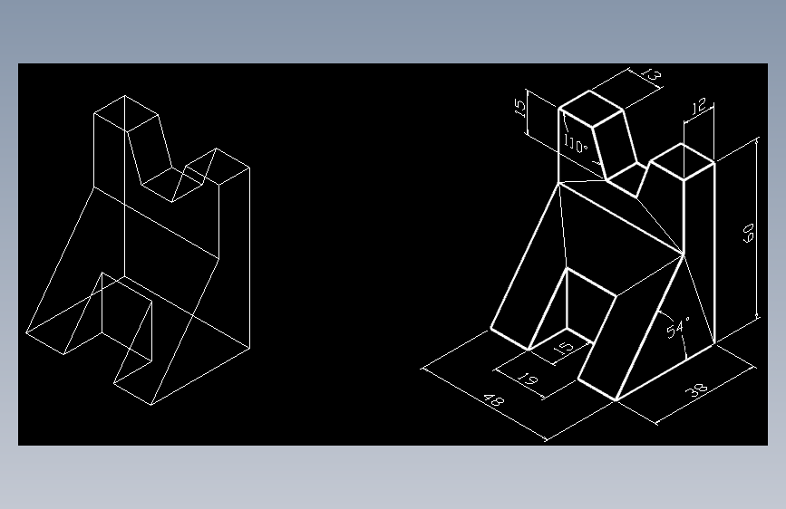 CAD练习题 作业 13-5