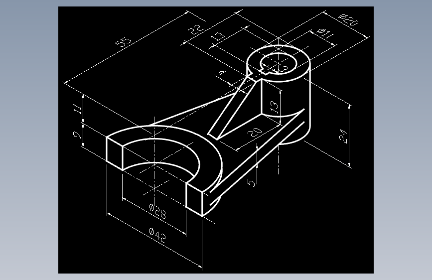 CAD练习题 作业 11-7