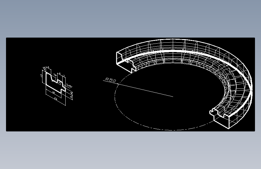 CAD练习题 作业 13-6