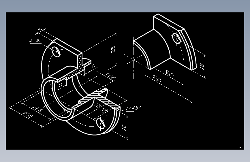 CAD练习题 作业 11-12