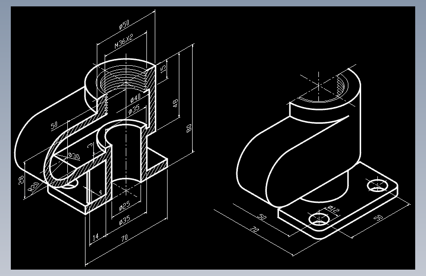 CAD练习题 作业 11-13