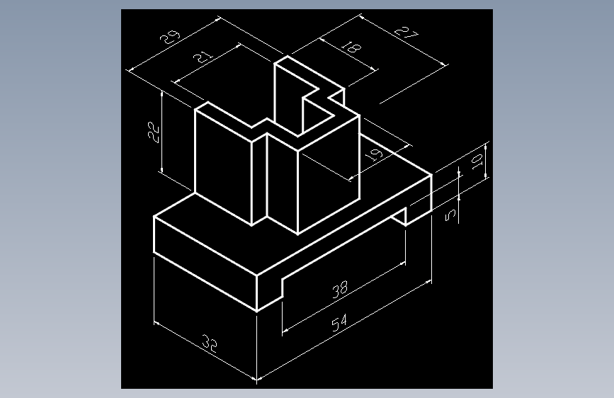 CAD练习题 作业 11-4