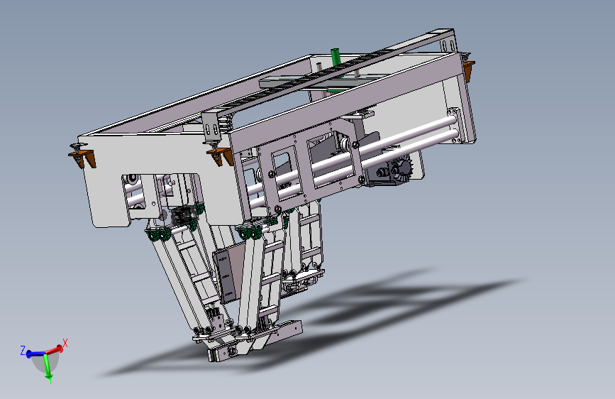 某企业包装机抱袋装置（抱袋器）1409008