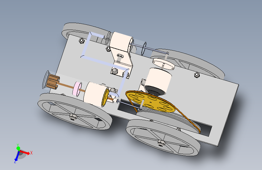 斯特林发动机小车3D==1218630==wb25