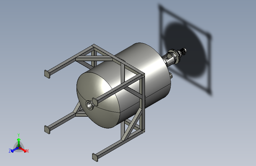 搅拌器的设计【推进式搅拌器】【工业用搅拌器】含三维SW模型262492