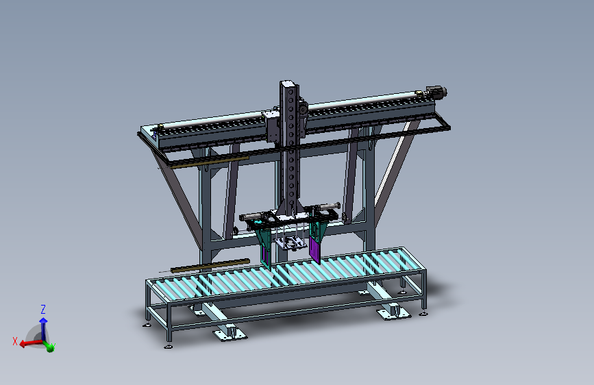 J16 微波炉移载机（适用于17L-30L微波炉 ） 3D模型