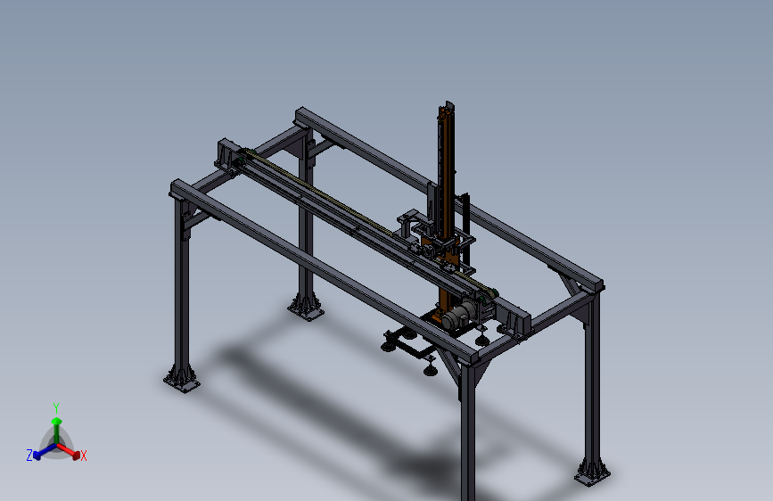 J21 吸吊机 3D模型