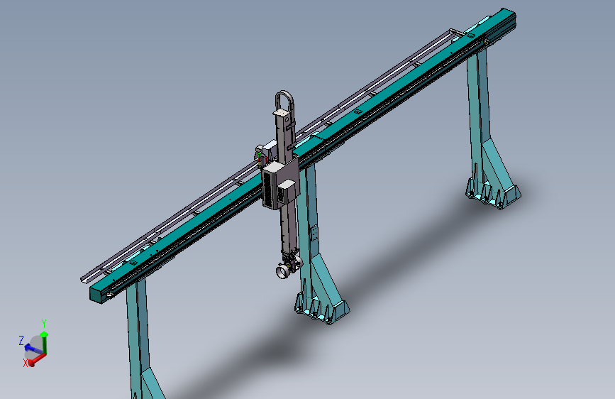 J30 50Kg单轴桁架机械手（整套图纸）