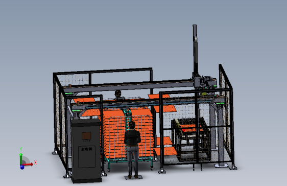J37 桁架机械手取玻璃机