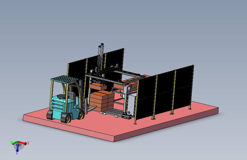 J40 龙门机械手式码垛线设计