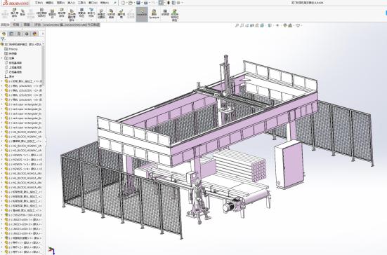 J63 龙门桁架机械手搬运