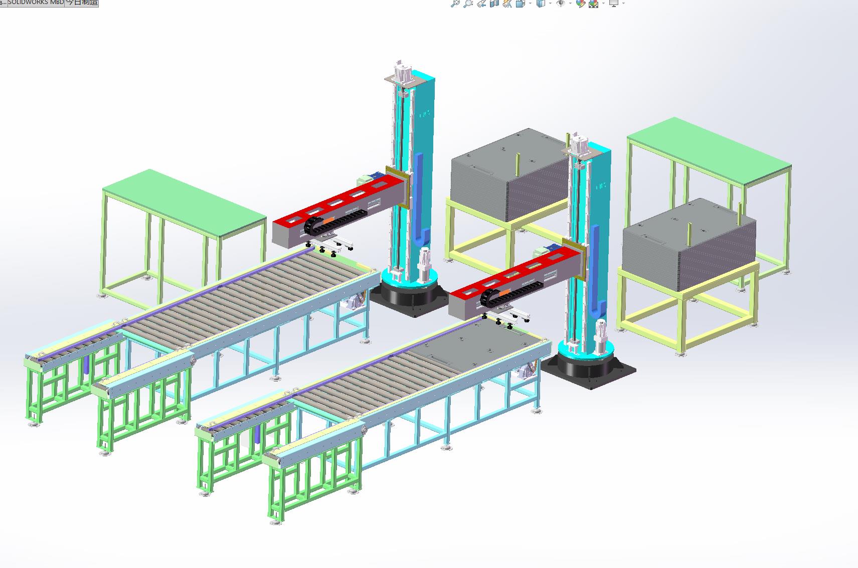 J77 立柱码垛案例
