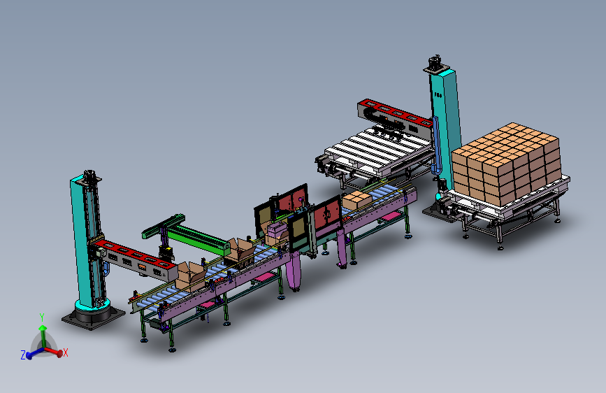 J84 龙门码垛案例