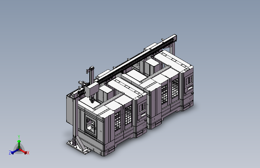 J89 桁架上下料案例