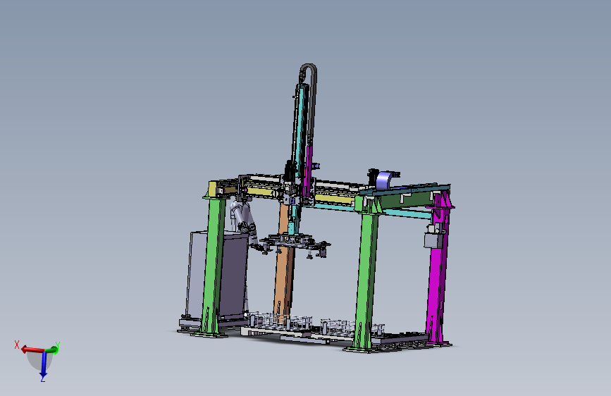 J90 桁架上下料系统