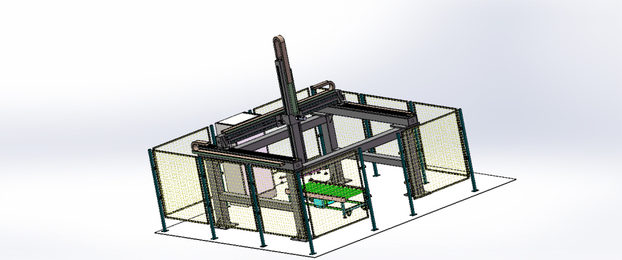 J02 搬运机械手_码垛机械手 3D模型