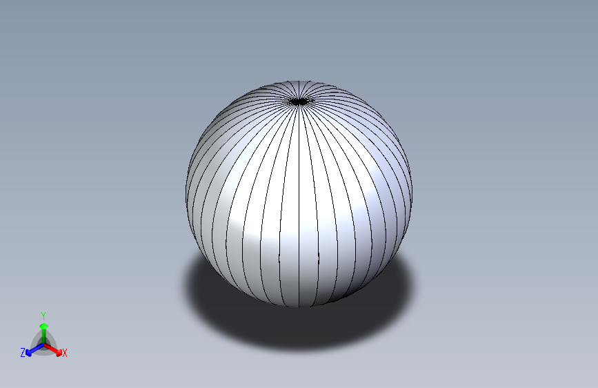 #solidw 中的完美球体