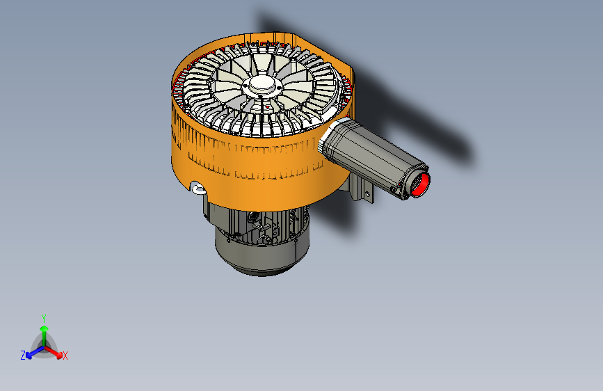 2HB820-7HH17 5.5KW双叶轮高压鼓风机高压风机旋涡气泵无油真空泵