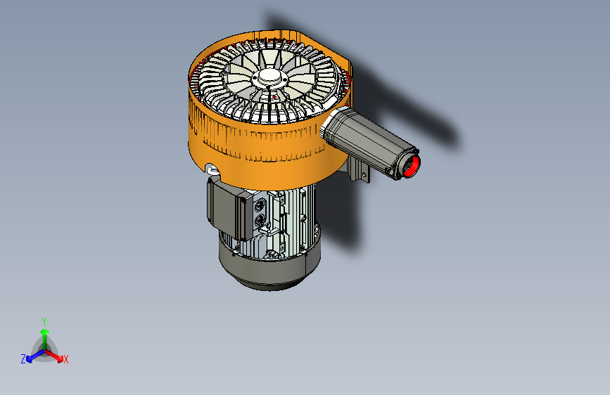 2HB820-7HH37 11KW双叶轮高压鼓风机高压风机旋涡气泵无油真空泵