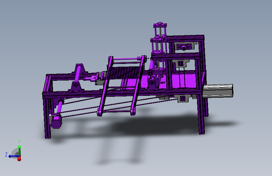 马赛克纸贴自动刷胶(sw+cad+说明书)