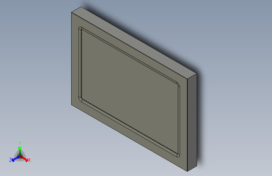 10.1寸液晶屏固定框