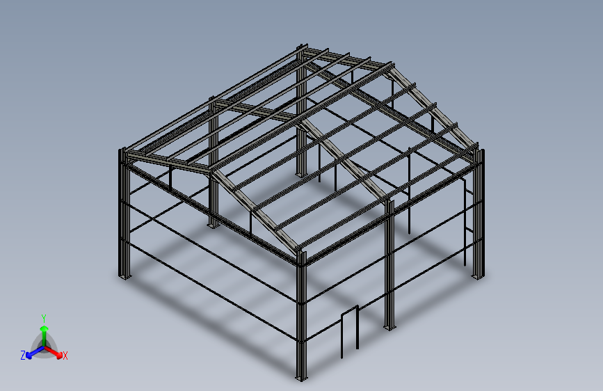 B2000212-房屋钢架