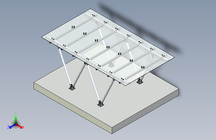 B2000225-遮阳篷车棚