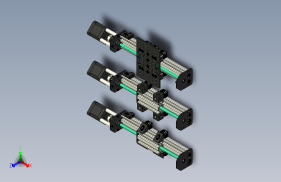 B2000230-铝型材丝杠导轨型号03、04、05